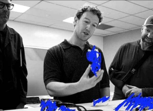 Mark Zuckerberg trzyma prototypowe okulary na grafice zapowiadającej jesienne Meta Connect 2026